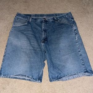 Vintage Wrangler Relaxed Fit Blue Denim Jeans, Size 40 Men's